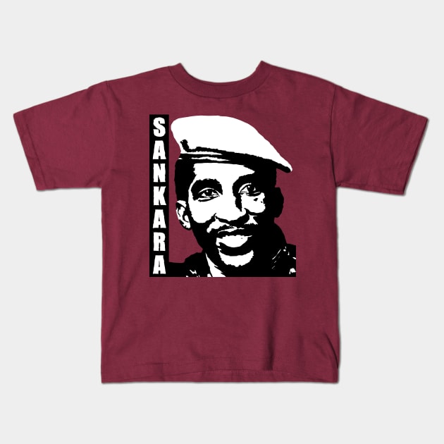 Thomas Sankara Kids T-Shirt by WellRed